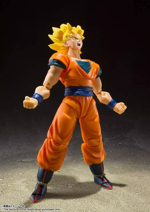 BANDAI S.H.Figuarts Dragon Ball Z Son Goku Full Power Action Figure JAPAN