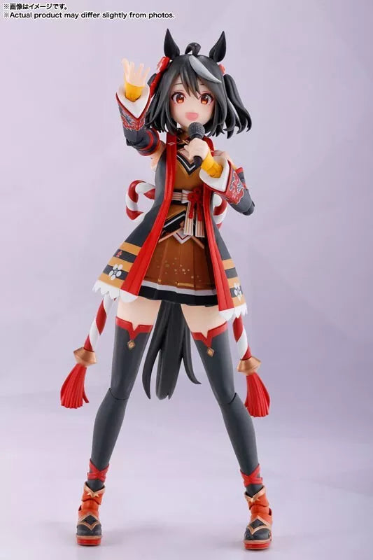 Bandai S.H.Figuarts Umamusume Pretty Derby Kitasan Black Action Figura Japón