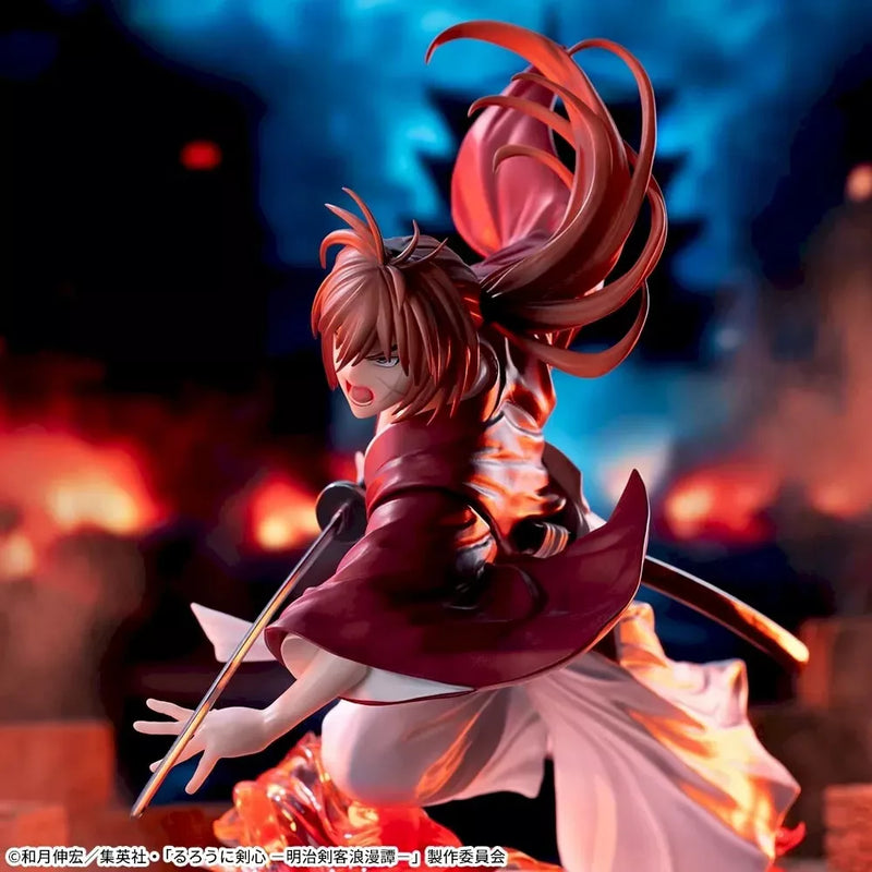 Luminasta Rurouni Kenshin Meiji Espadachim História Romântica Kenshin Himura Figura