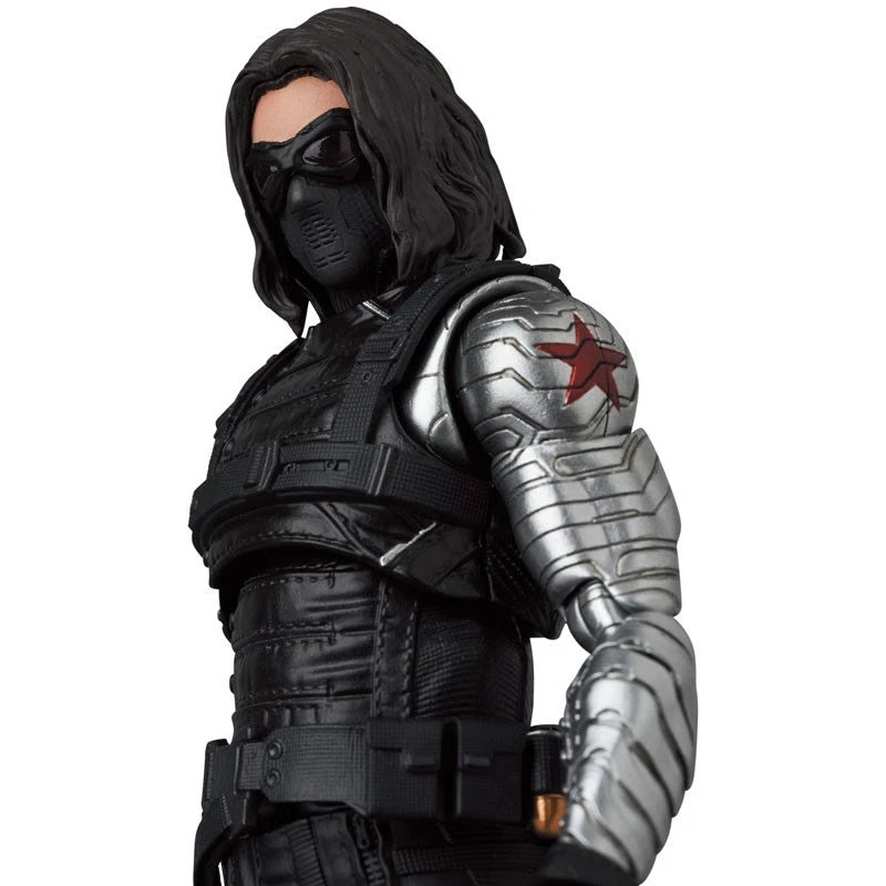 Medicom Toy MAFEX No.203 Winter Soldier Action Figure JAPAN OFFICIAL