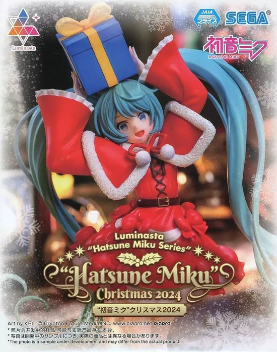 SEGA Luminasta Hatsune Miku Christmas 2024 Figure JAPAN OFFICIAL