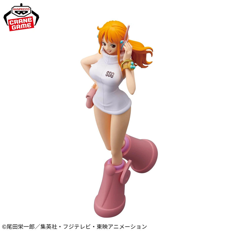 Banpresto Glitter & Glamours One Piece Nami Egghead Style Figure JAPAN OFFICIAL