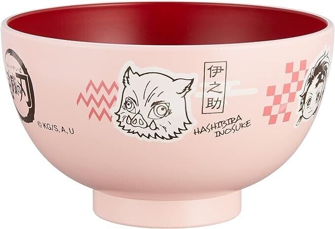 Kaneshotouki Demon Slayer soup bowl face Pink 11cm JAPAN OFFICIAL