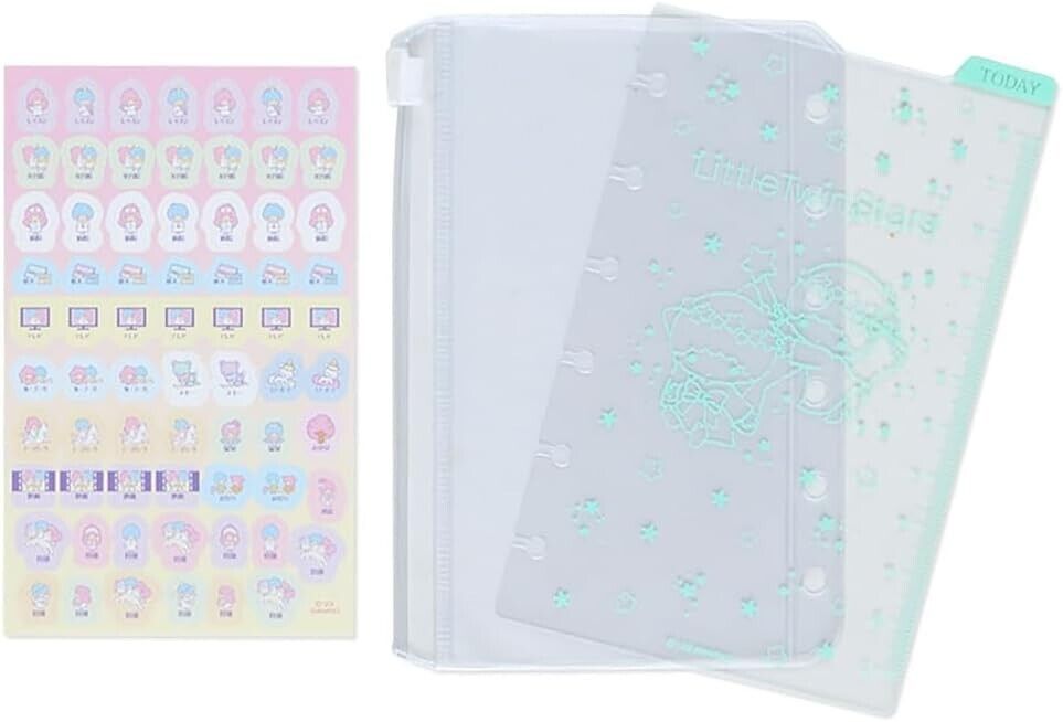 Sanrio Little Twin Stars 2024 Ring Bound Planner Refill Set JAPAN OFFICIAL