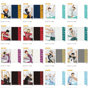 Haikyuu!! Mini Clear File Gum 20Pack Box Candy Toy JAPAN OFFICIAL