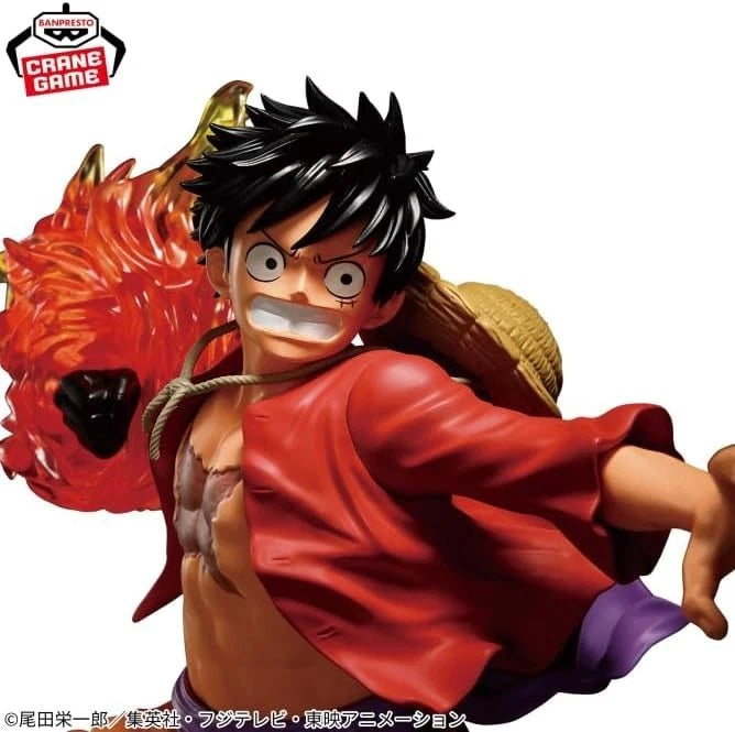 Banpresto MAXIMATIC Plus One Piece Monkey D Luffy 2 Figure JAPAN OFFICIAL