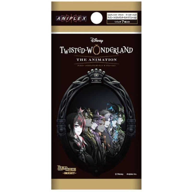 Build Divide Bright Disney Twisted Wonderland The Animation Booster Pack Box TCG