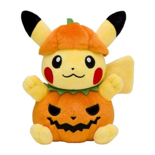 Pokemon Center Original Halloween Pumpkin Plush Doll Pikachu JAPAN OFFICIAL
