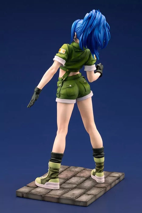 Kotobukiya snk bishoujo o rei dos lutadores '97 leona heidern 1/7 figura japão