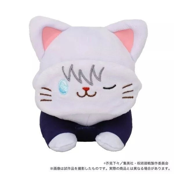 Jujutsu Kaisen Kaigyoku Gyokusetsu withCAT Plush Doll Nesoberi Satoru Gojo JAPAN