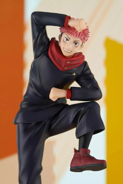 Furyu Tenitol Jujutsu Kaisen Yuji Itadori Figura Japão Oficial