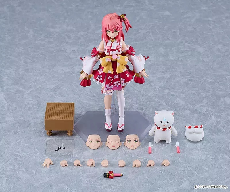 figma Hololive Production Sakura Miko Action Figure JAPÃO OFICIAL