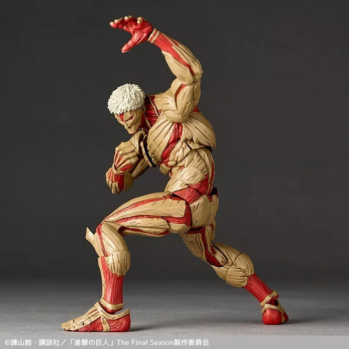 Kaiyodo Revoltech Amazing Yamaguchi Attack on Titan Armored Titan Action Figure