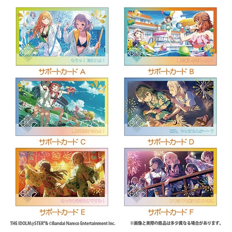 Gakuen iDOLM@STER W Photo Card Collection 2 15Pack Box TCG Candy Toy JAPAN