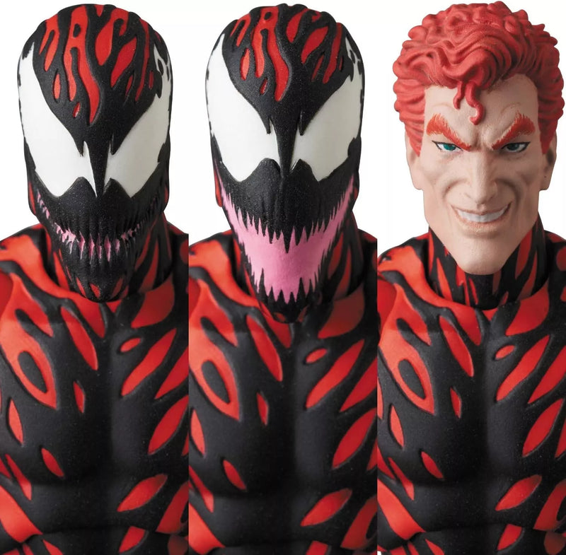 Medicom Toy MAFEX No.118 Carnage Comic Ver. Action Figure JAPAN Medicom Toy MAFEX No.118 Carnage Comic Ver. Action Figure JAPAN