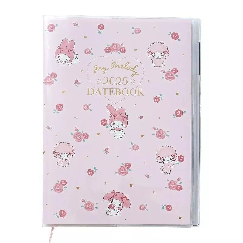 Sanrio My Melody A5 Datebook 2025 Schedule Book JAPAN OFFICIAL