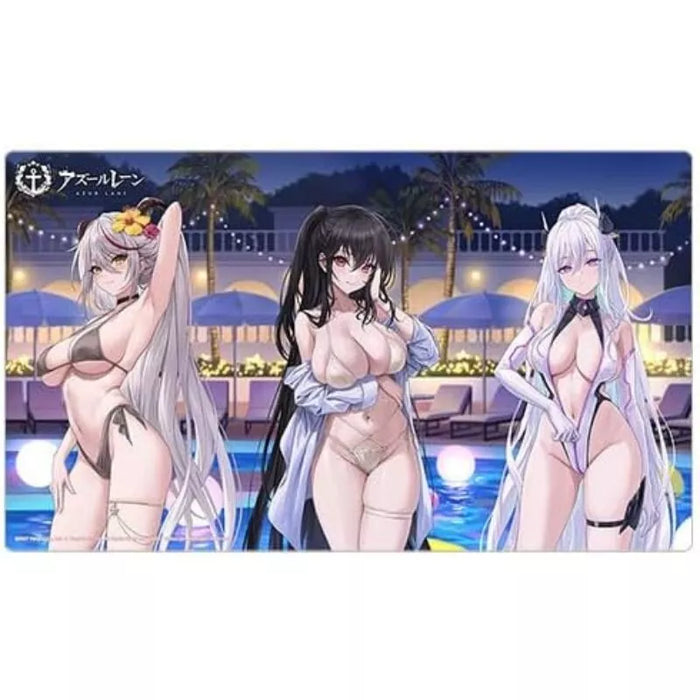 New Illustration Rubber Mat Azur Lane Night Pool JAPAN OFFICIAL