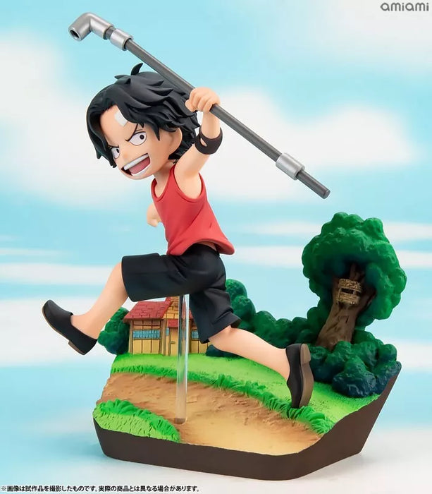 JÓIA. Série One Piece Run! Run! Run! Portgas D. Ace Figura Japão Oficial