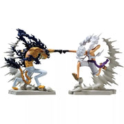 luffy vs rob lucci gear 5 Senkou Zekkei One Piece Luffy Gear 5 Rob Lucci Awakening Form Figure S — ToysOneJapan