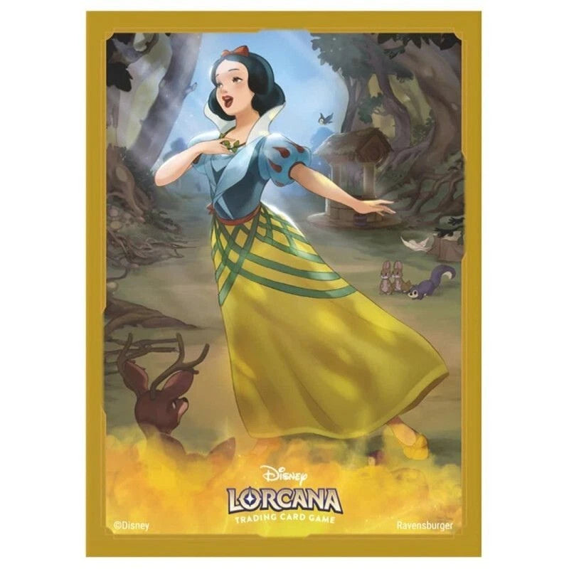 Disney Lorcana Snow White Well Wisher Card Sleeves Japan Official Disney Lorcana Snow White Well Wisher Card Sleeves Japan Official