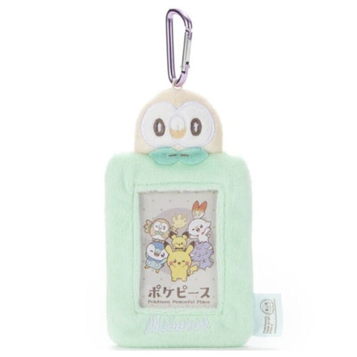 Pokemon Pokepeace Plush Card Case Rowlet JAPAN OFFICIAL