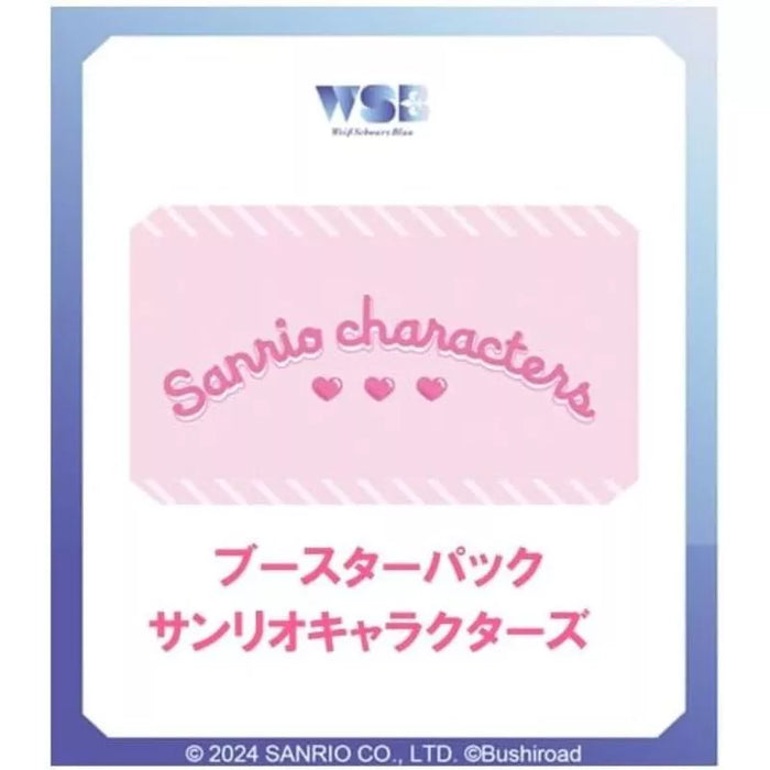 Weiss Schwarz Blau Sanrio Characters Booster Pack Box TCG JAPAN OFFICIAL