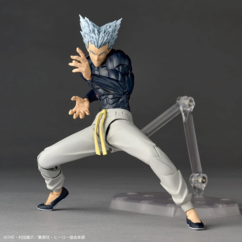 Kaiyodo Revoltech Amazing Yamaguchi One Punch Man Garou Action Figure JAPAN