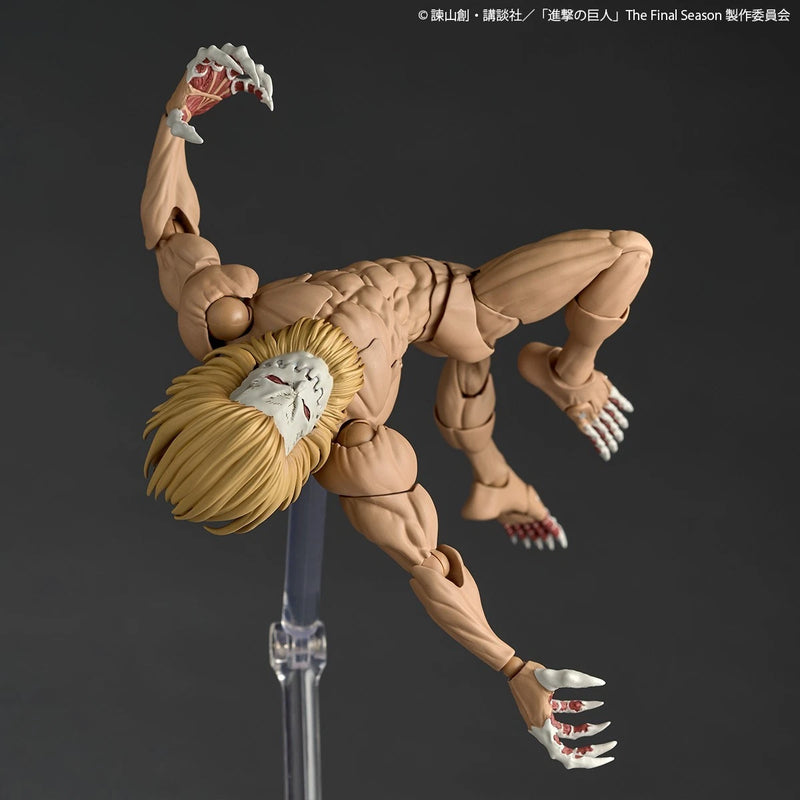 Kaiyodo Revoltech Amazing Yamaguchi Attack on Titan Jaw Titan Action Figure