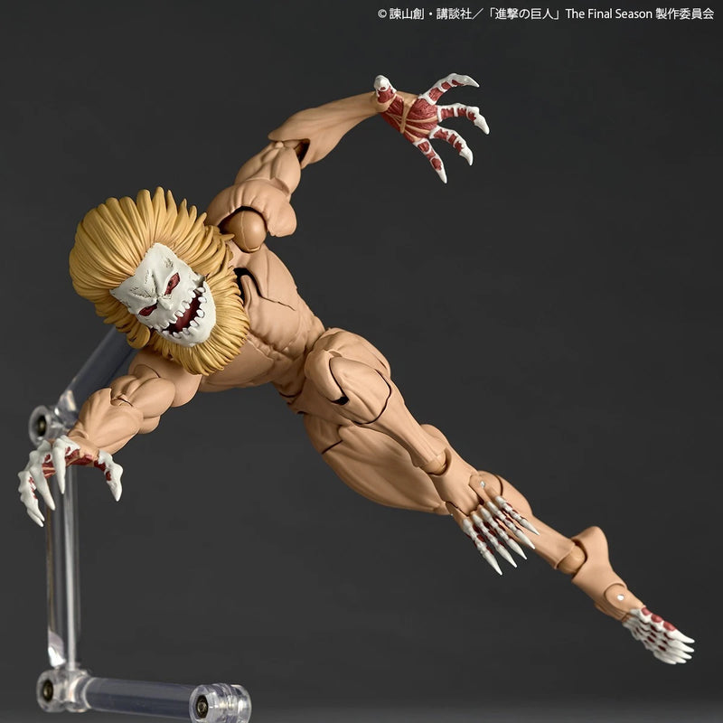 Kaiyodo Revoltech Amazing Yamaguchi Attack on Titan Jaw Titan Action Figure