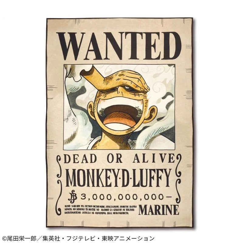 Banpresto One Piece Wanted Blanket Monkey D. Luffy JAPAN OFFICIAL