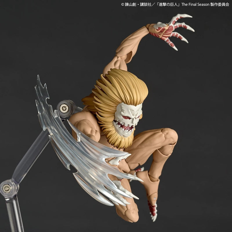 Kaiyodo Revoltech Amazing Yamaguchi Attack on Titan Jaw Titan Action Figure