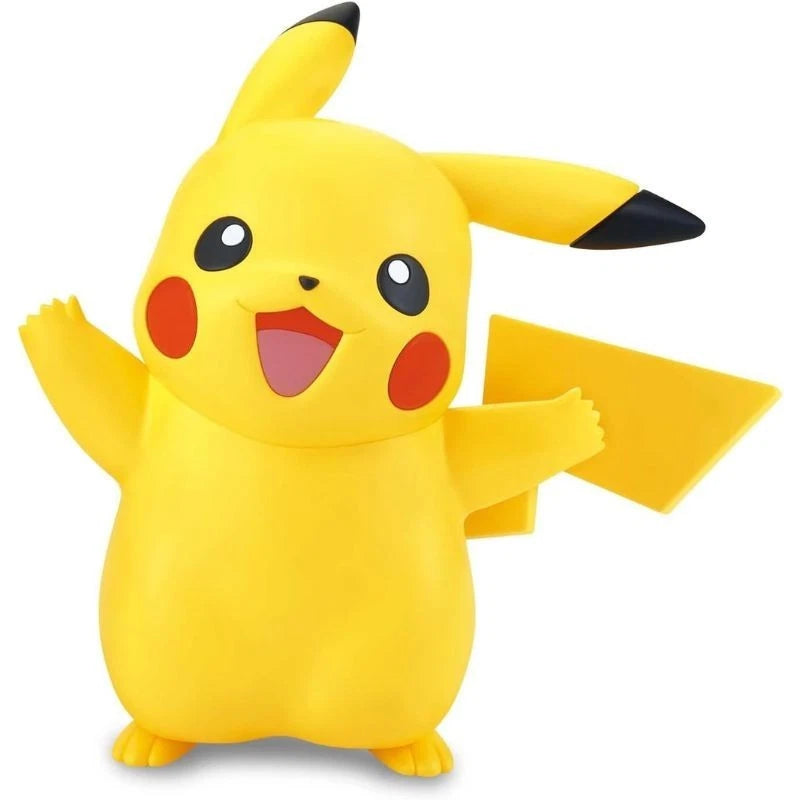 BANDAI Pokemon Plamo Collection Quick!! Lite Pikachu Model Kit JAPAN OFFICIAL