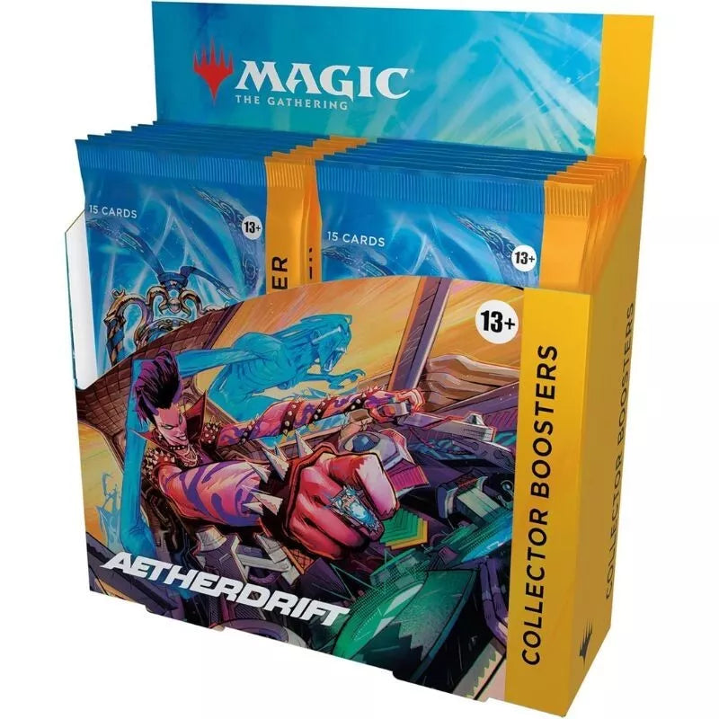 Magic The Gathering Aetherdrift Collector English Ver. Booster Pack Box TCG