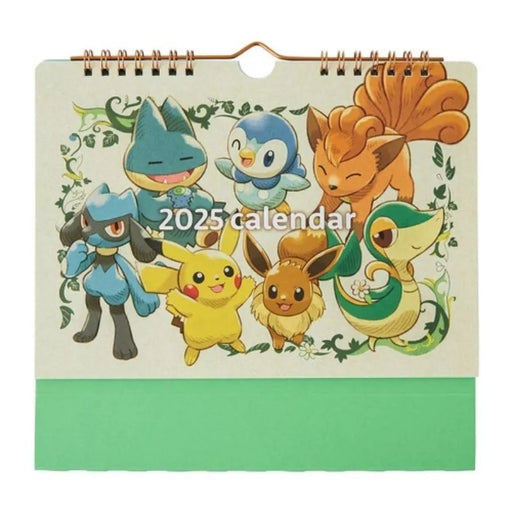 Pokemon Center Original Postcard Desk Calendar 2025 Seasonal Situations JAPAN