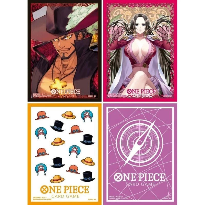 BANDAI One Piece Card Game Official Card Sleeve 13 SET of 4 JAPAN OFFICIAL