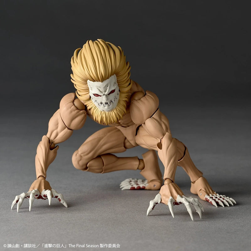 Kaiyodo Revoltech Amazing Yamaguchi Attack on Titan Jaw Titan Action Figure