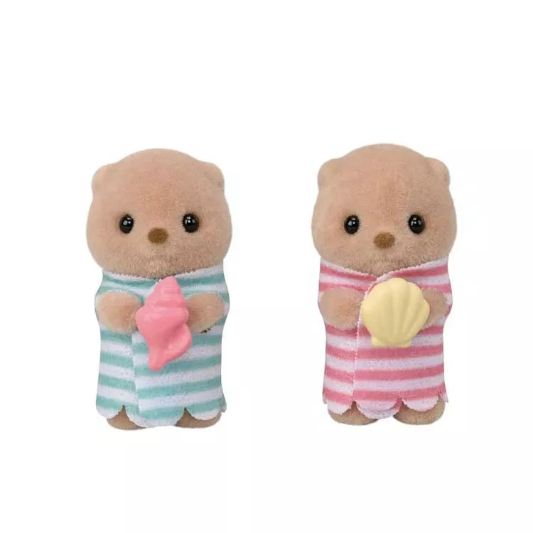 Epoch Sylvanian Families Sea Otter Family FS-54 JAPAN OFFICIAL