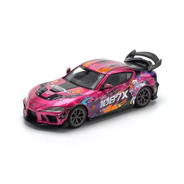 ミニカー poprace Amazon | POP RACE x TINY 1/64 SKYLINE GT-R V8 DRIFT