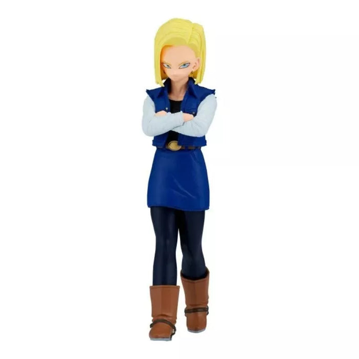 Banpresto Dragon Ball Z SOLID EDGE WORKS THE Departure Android 18 Figure JAPAN