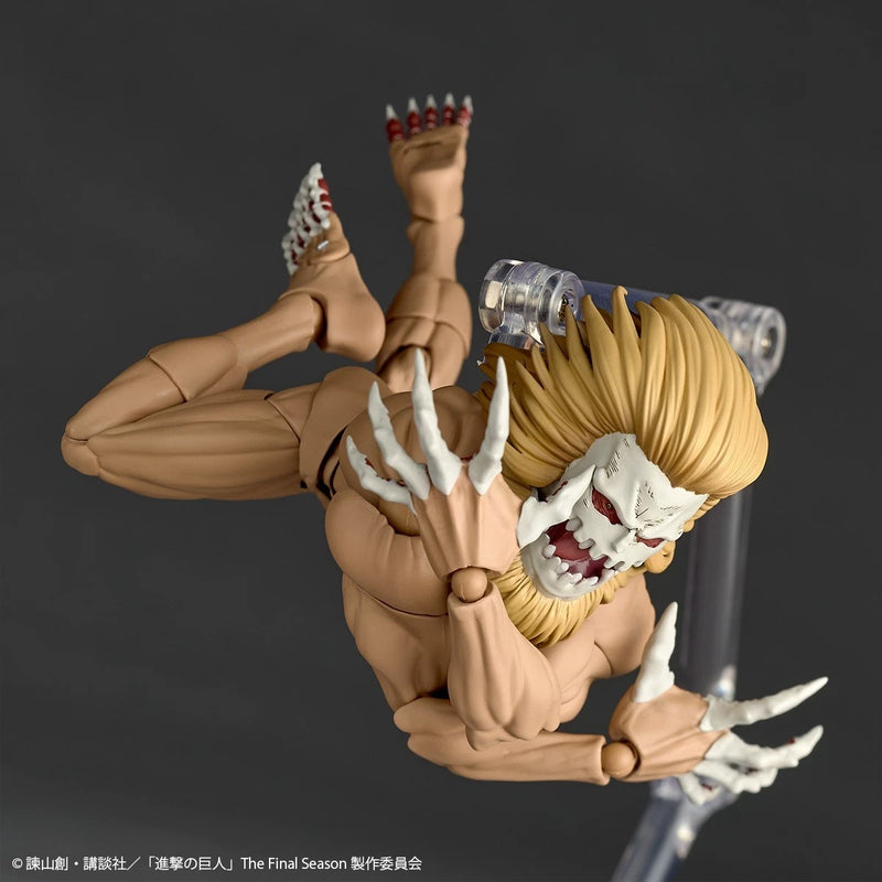 Kaiyodo Revoltech Amazing Yamaguchi Attack on Titan Jaw Titan Action Figure