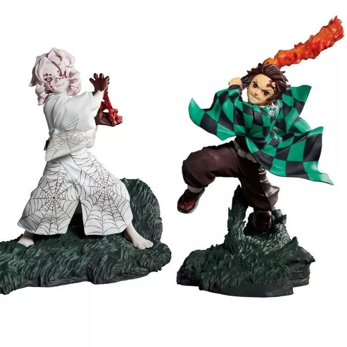 Banpresto Demon Slayer Combination Battle Tanjiro Kamado Rui Figure Set of 2