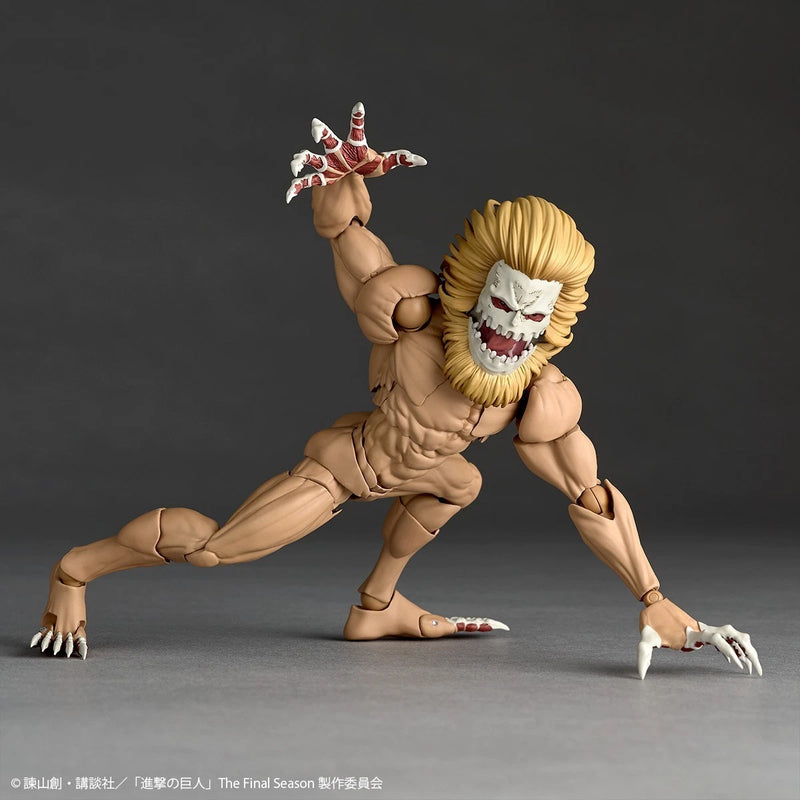 Kaiyodo Revoltech Amazing Yamaguchi Attack on Titan Jaw Titan Action Figure