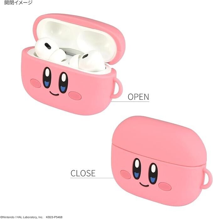 BANDAI Gourmandise  Kirby of the Stars AirPodsPro 2 Silicone Case JAPAN OFFICIAL