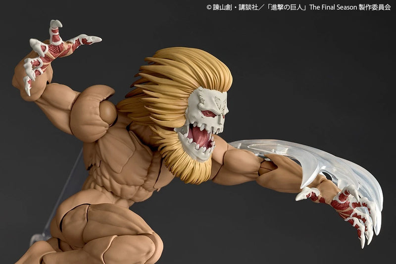 Kaiyodo Revoltech Amazing Yamaguchi Attack on Titan Jaw Titan Action Figure