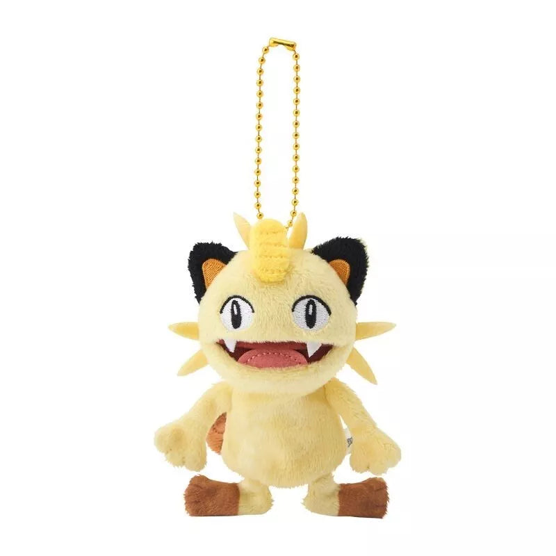 Pokemon Center Original Finger Puppet Keychain Meowth JAPAN OFFICIAL