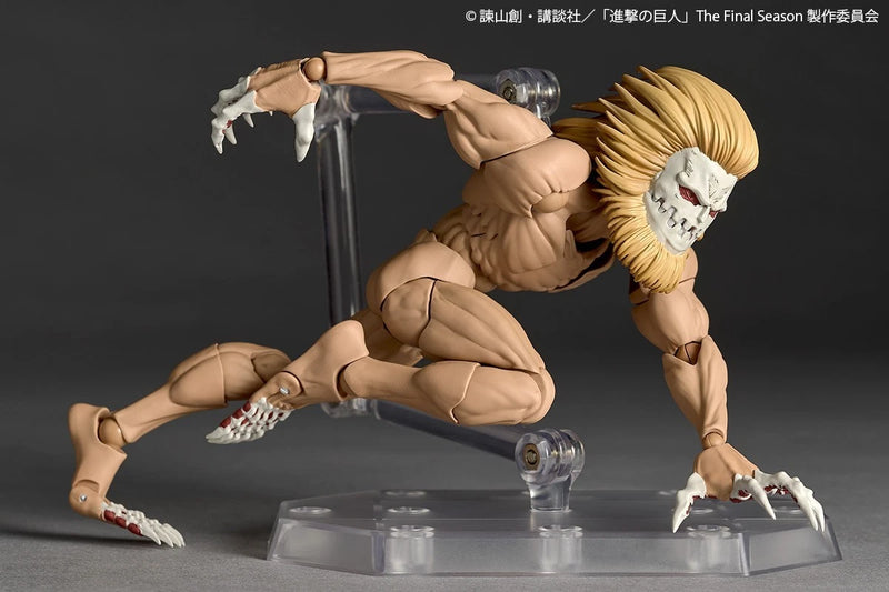 Kaiyodo Revoltech Amazing Yamaguchi Attack on Titan Jaw Titan Action Figure