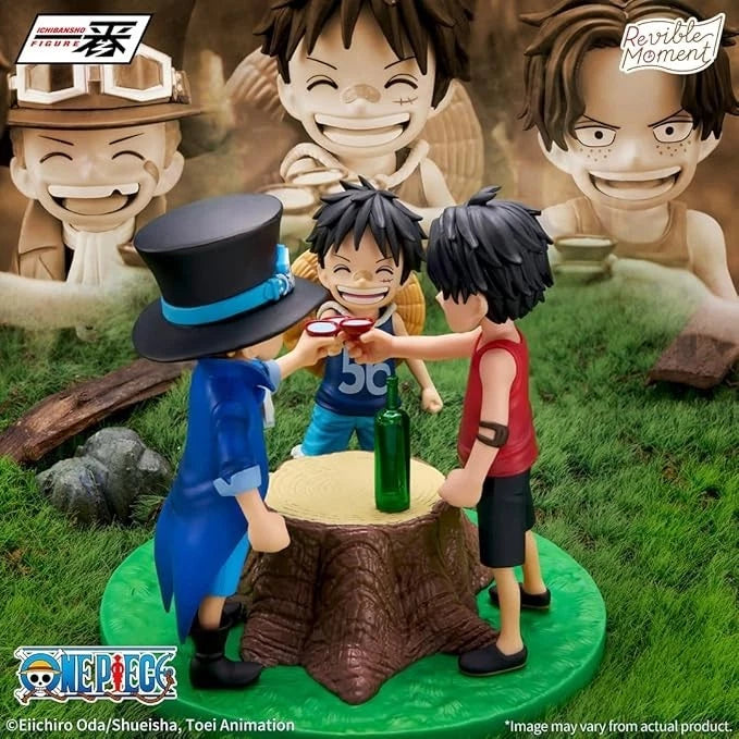 Ichiban Kuji One Piece Dramatic Memories Revible Moment Ace Sabo Luffy A Figure