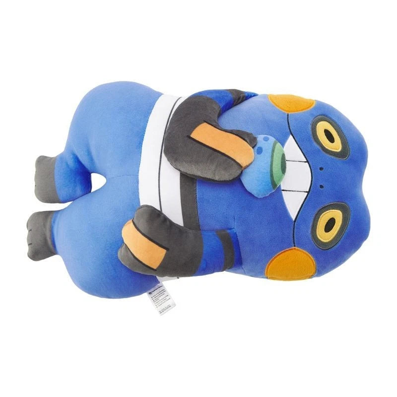 Pokemon Center Original Training Time Relax Cushion Croagunk JAPAN OFFICIAL