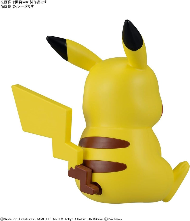 Bandai Pokemon Pikachu Sitting Model Kit Japón Oficial