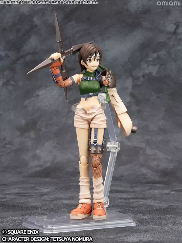 Square Enix Final Fantasy VII Porta Arts Yuffie Kisaragi Action Figure Giappone